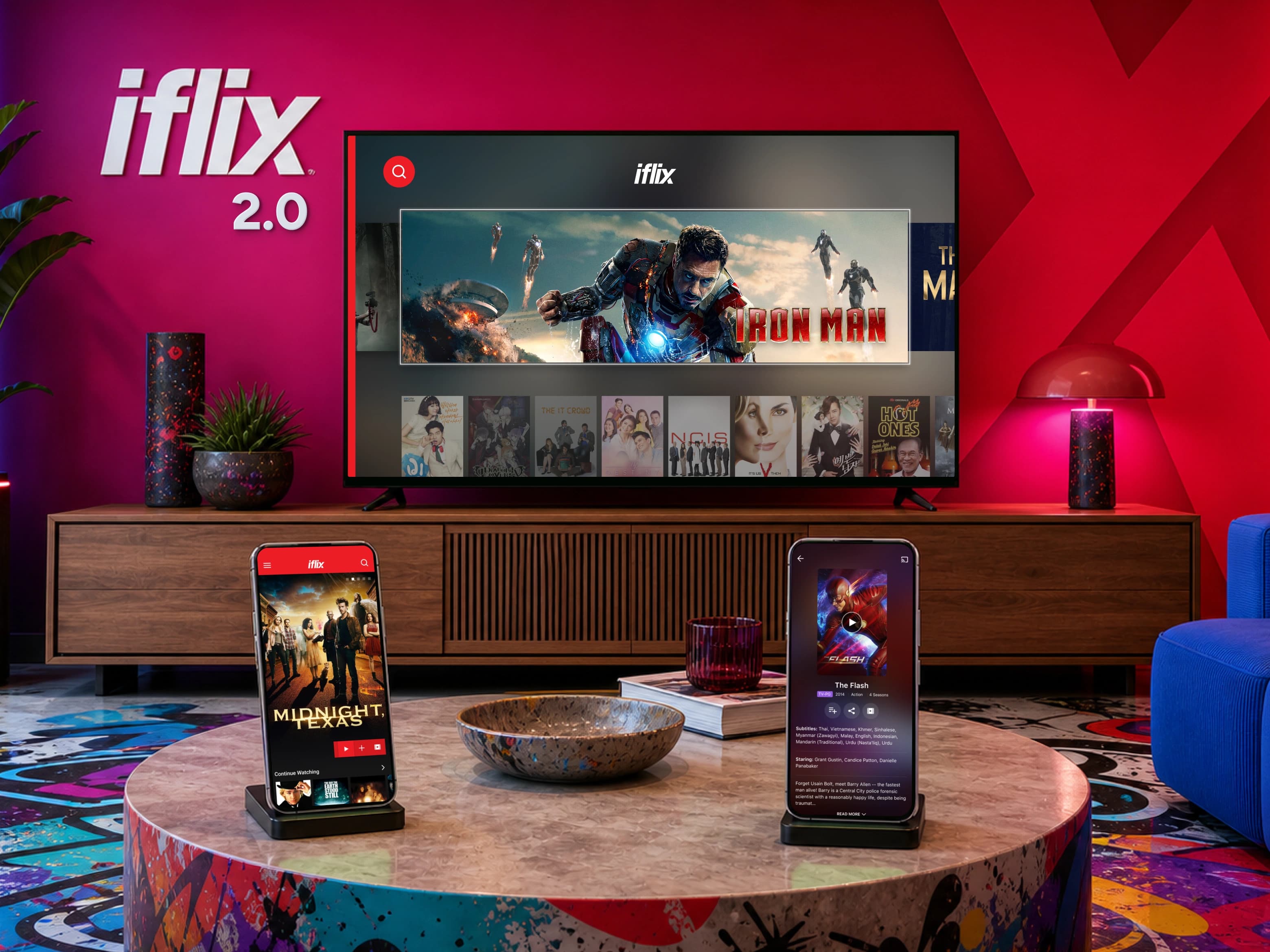 iflix 2.0 experience across television and mobile devices
