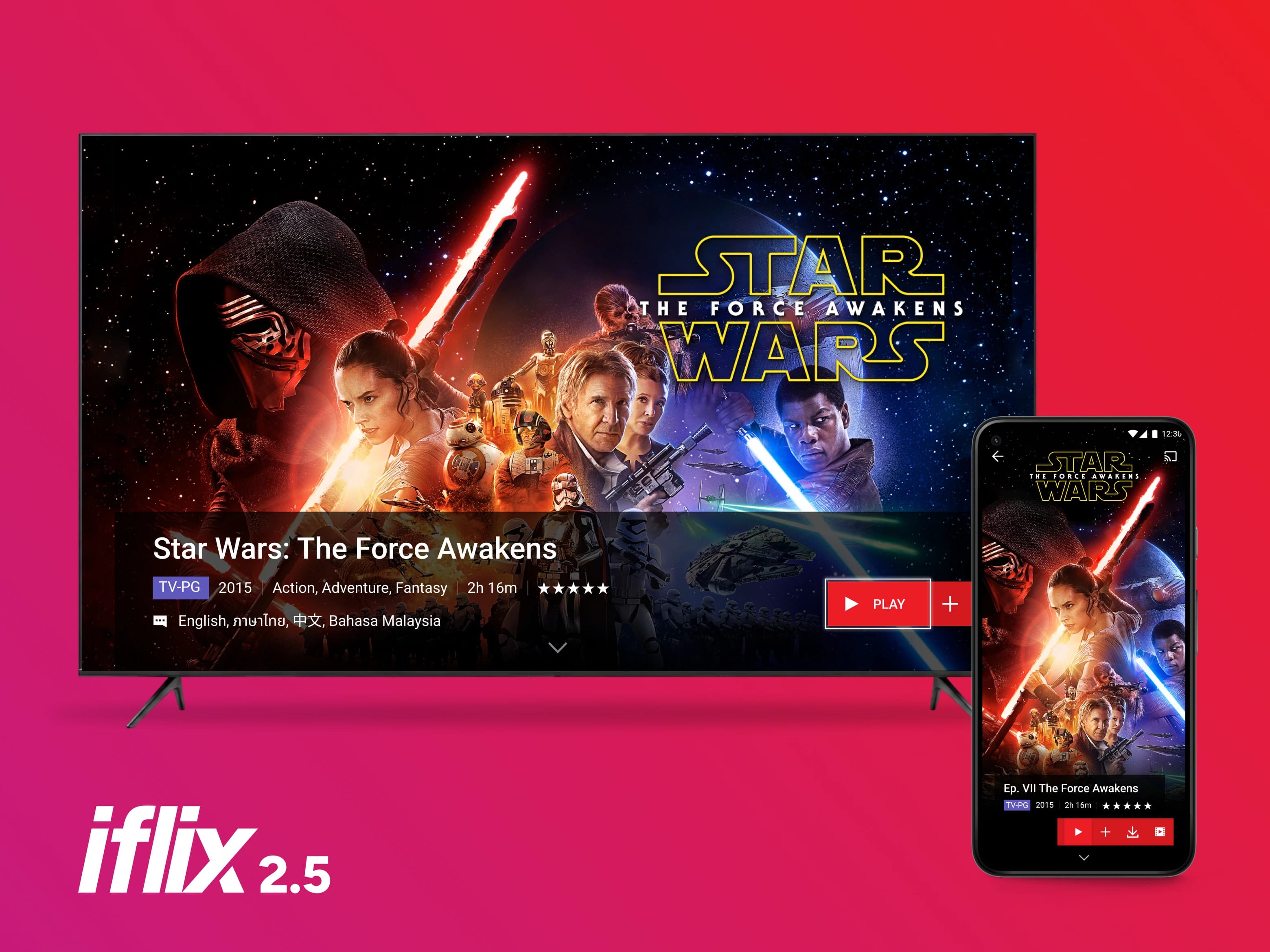 iflix 2.5 Disney experience on television and mobile